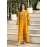 Embroidered Viscose Kaftan